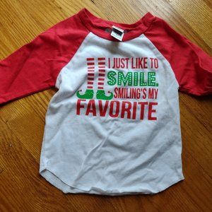 Christmas Elf 2T Raglan